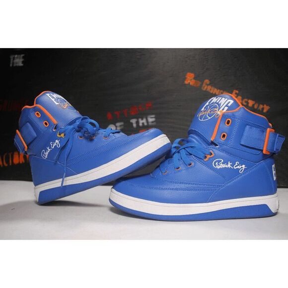 Ewing Athletics 33 Hi Knicks Colorway Sneakers - Men's Size 10 - Picture 1 of 8